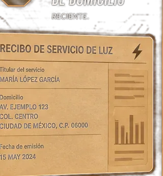 Comprobante de domicilio
