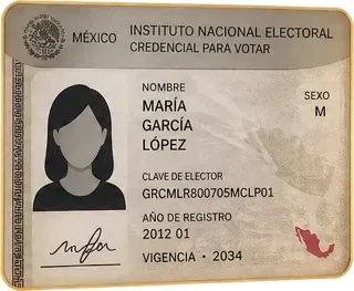 Identificación oficial INE